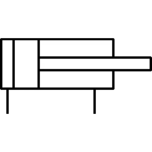 Пневмоцилиндр Pneumax компактный 1511.20.0020