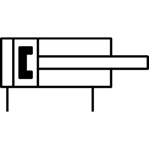 Пневмоцилиндр Pneumax компактный 1511.100.0080
