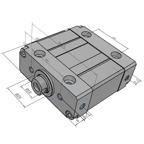 Плоский цилиндр Pneumax 1370.50.0050.1