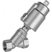 Угловой пневматический клапан Camozzi JF100-40-1-15-WG-SS316-PS