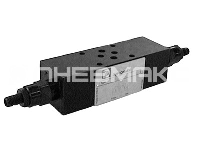 MRQ5-SP/51 - Клапан предохранительный с пилотным управлением CETOP 03, давление настройки 10-210Бар, расход 75л/мин, одиночный на магистрали P со сбросом в T