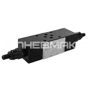 MRQ5-SP/51 - Клапан предохранительный с пилотным управлением CETOP 03, давление настройки 10-210Бар, расход 75л/мин, одиночный на магистрали P со сбросом в T