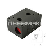 RM4-0-MP/40_1235101_PRK - Монтажная плита под перепускной предохранительный клапан типа PRK cталь