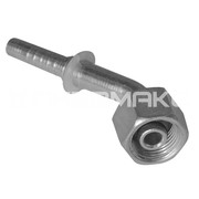 801210_DKO-12L45-6 - Штуцер угловой 45* с гайкой, (М18х1,5) по DIN2353 для рукава DN6, 315бар