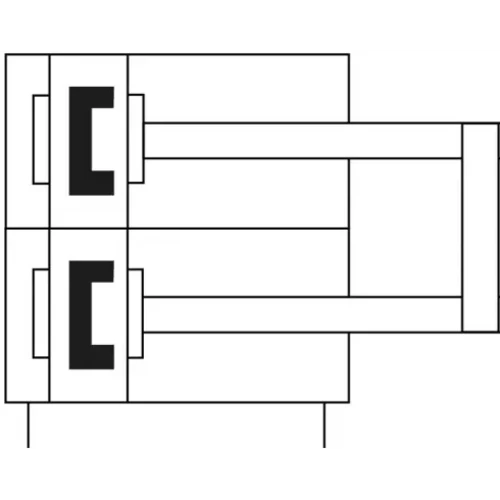 Скользящий пневмоцилиндр E.MC ELQ-6-40-S