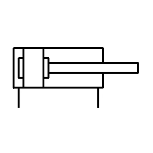 Компактный пневмоцилиндр E.MC SQ-D-20-60-S