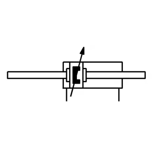 Стандартный пневмоцилиндр E.MC FVBC D-32-75-S