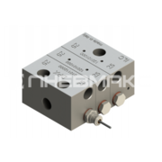 2.2V.08-C045 - Распределитель последовательной смазки (серия DPX), визуальный индикатор, 45 мм3/цикл, 8 секций (16 выходов), вход G1/8