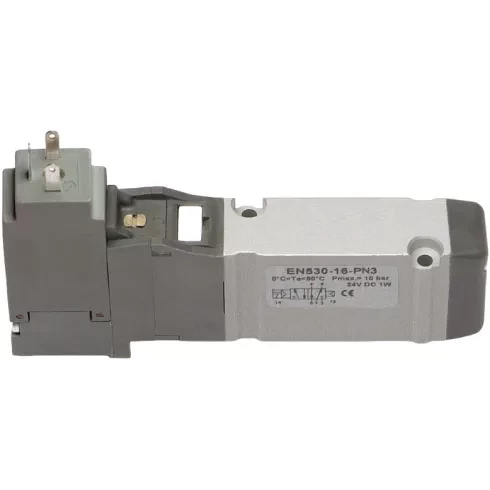 Кликните для увеличения изображения Распределитель с электромагнитным управлением Camozzi EN530-16-PN4