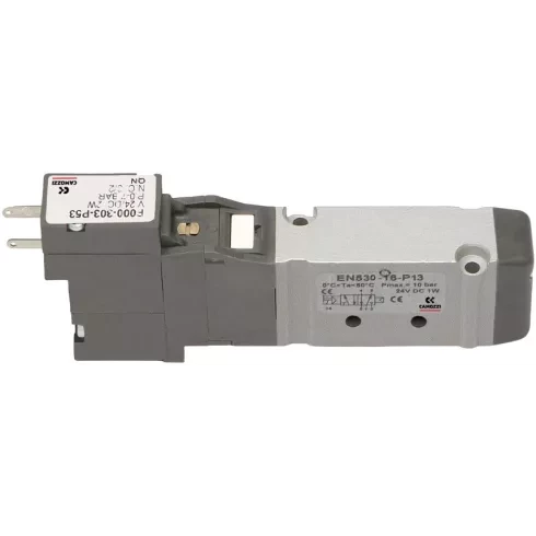 Кликните для увеличения изображения Распределитель с электромагнитным управлением Camozzi EN550-16-W53