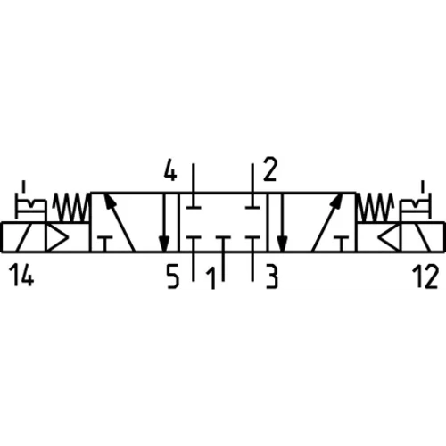 Распределитель с электромагнитным управлением Camozzi 761-000-P11-15