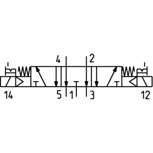 Распределитель с электромагнитным управлением Camozzi 771-000-P11-15-W23