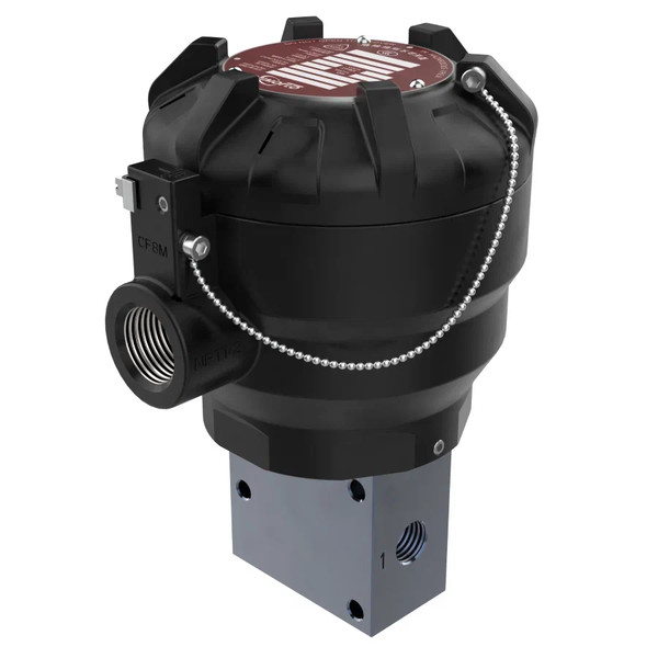 DHCA-069N12ALFR021-24VDC PRIMOFLO Электромагнитный распределитель для низких температур, взрывозащищенный серии 069