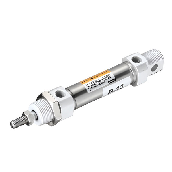 Кликните для увеличения изображения Круглый пневмоцилиндр E.MC IA16X40-S