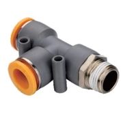 Цанговый резьбовой тройник E.MC ZPD12-03P