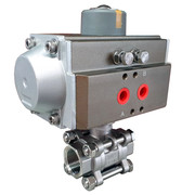 Шаровой кран Camozzi с пневмовприводом S3MH-316-PP-015V
