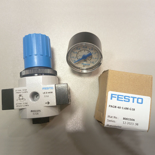 Регулятор давления Festo LR-1/8-D-MINI-MPA