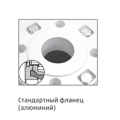 Пережимной клапан Camozzi PVP-F1-050-AL-AL-PN10-6-NR