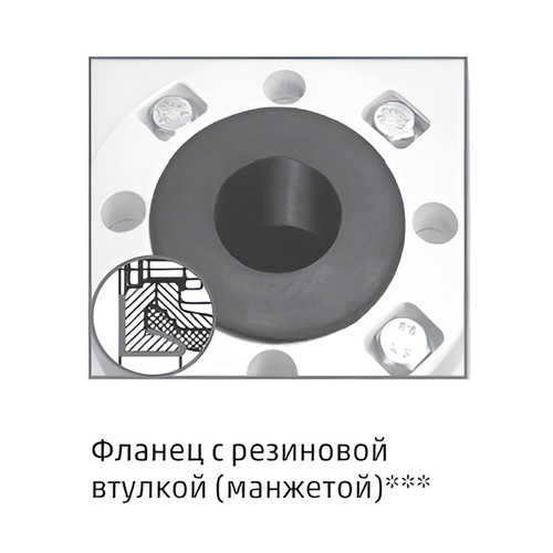Пережимной клапан Camozzi PVP-F5-125-AL-AL-PN10-6-NR