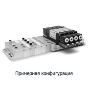 Пневмоостров Camozzi с подключением Feildbus 3S8-01-0-2C2A-4M4C-G77