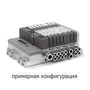 Пневмоостров Camozzi с многополюсным разъемом HN1M-03R-5C-10C-A