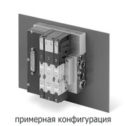 Пневмоостров Camozzi с многополюсным разъемом HC1M-03R-4L-4A-M-G