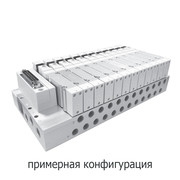 Пневмоостров Camozzi с многополюсным разъемом HL1VCMRA-0-4B4C-4M4C-LE
