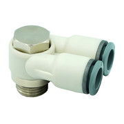 Цанговый тройник Camozzi R7642 01-8-1/4