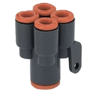 Цанговый фитинг Metal Work RL42 6X4-6X1 арт. 2L42004