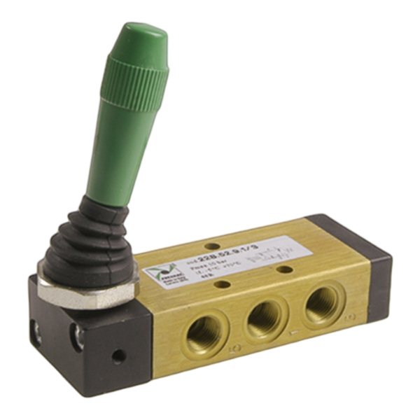 Распределитель Pneumax с боковым переключателем 228.52.9/1