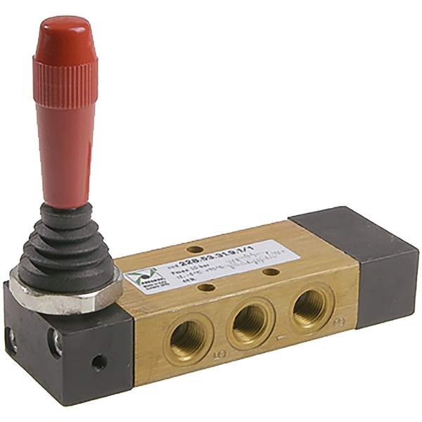 Кликните для увеличения изображения Распределитель Pneumax с боковым переключателем 228.53.31.9.1/1