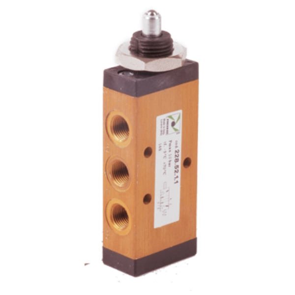 Кликните для увеличения изображения Распределитель Pneumax с плунженром 228.52.1.1