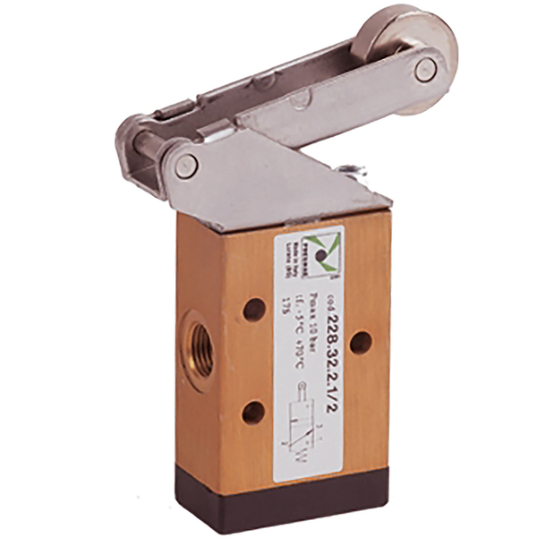 Распределитель Pneumax с роликом 228.32.2.1/2