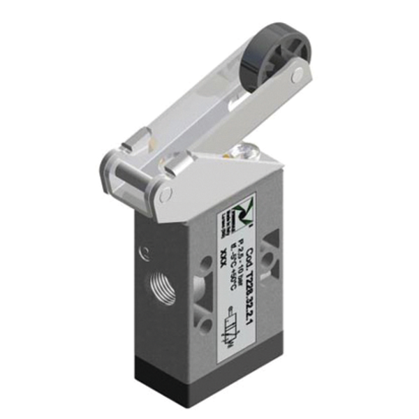 Кликните для увеличения изображения Распределитель Pneumax с рычагом T228.32.2.6/2