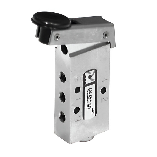 Кликните для увеличения изображения Распределитель Pneumax с рычагом с кнопкой 105.52.2.6/3