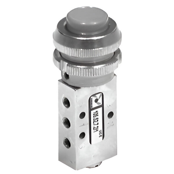 Кликните для увеличения изображения Распределитель Pneumax с кнопкой 105.52.7.2/3