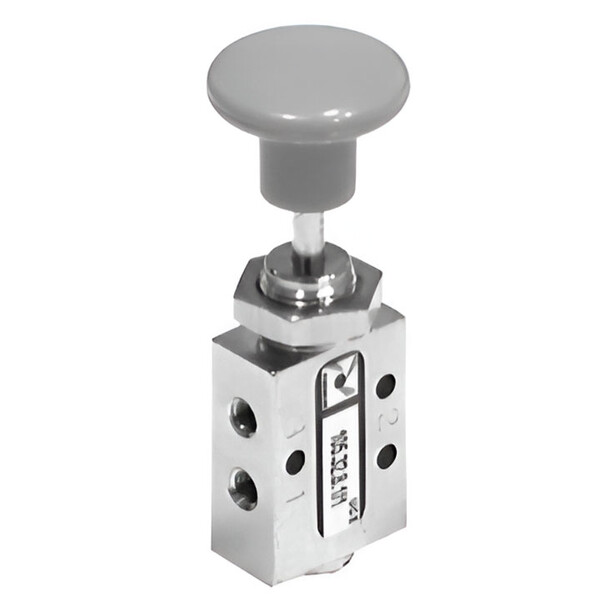 Кликните для увеличения изображения Распределитель Pneumax с кнопкой 105.32.8.1/1