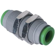 Цанговый фитинг Pneumax арт. T101000 (Прямой, панельного монтажа)