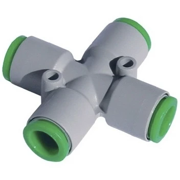 Цанговый фитинг Pneumax арт. T111200 (Крестообразный)