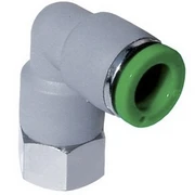 Цанговый фитинг Pneumax арт. T22F04M5 (Угловой, с внутренней резьбой)