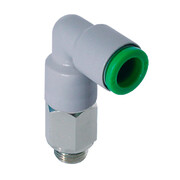 Цанговый фитинг Pneumax арт. T22L06M5 (Угловой, резьбовой, удлиненный)