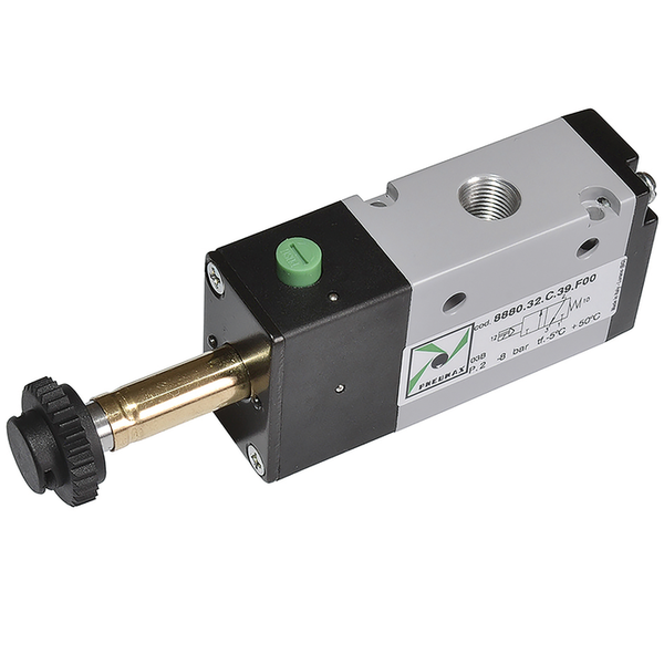 Кликните для увеличения изображения Распределитель Pneumax с электро-магнитным управлением арт. 8880.32.C.39.F00