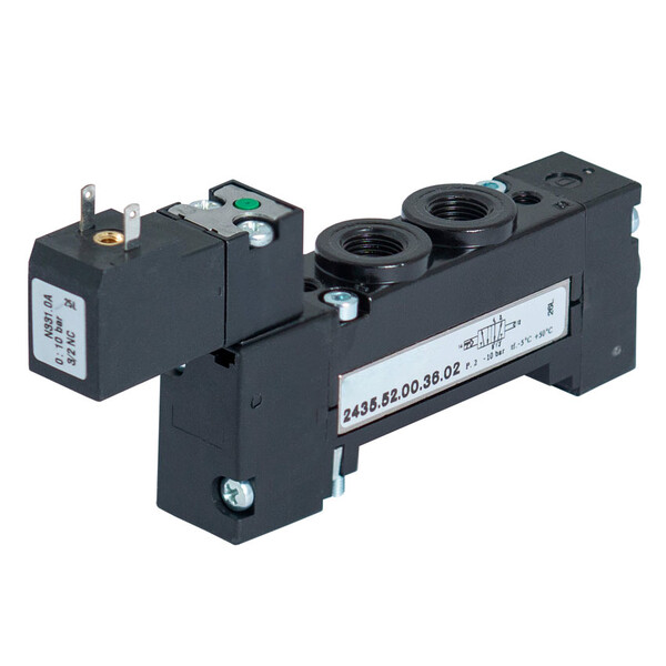 Кликните для увеличения изображения Распределитель Pneumax с электро-магнитным управлением арт. 2435.52.00.36.02