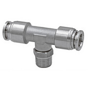 T-образный фитинг с резьбой Camozzi арт. X6430 10-1/4 SS316