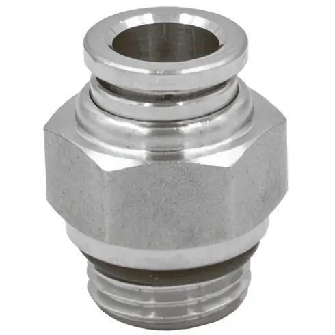 Прямой с G-резьбой Camozzi арт. X6512 12-3/8 SS316