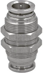 Прямой панельного монтажа Camozzi арт. X6590 12 SS316