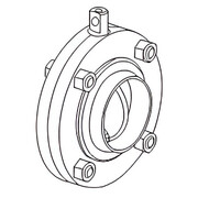 Пищевой дисковый затвор Camozzi QIBW-2010-80S-304-VS