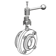 Пищевой дисковый затвор Camozzi QIBW-2106-25E-304-LS