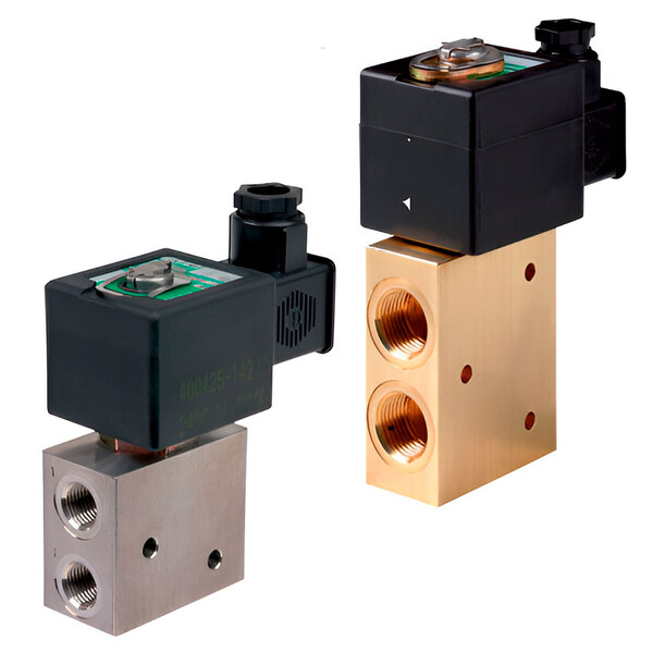 Кликните для увеличения изображения Электромагнитный клапан ASCO прямого действия серия 327 арт. SCG327B012.24/DC