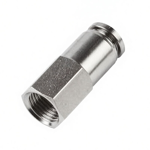 Прямой фитинг с внутр. резьбой E.MC арт. SPCF06-02S1G